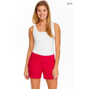 Women's The Limited Pink Eyelet Embroidered Shorts Size 6